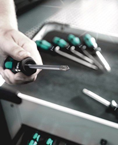 WERA Screwdriver Set - 6 Piece Laser Tip Precision Tools for Enhanced Grip and Control