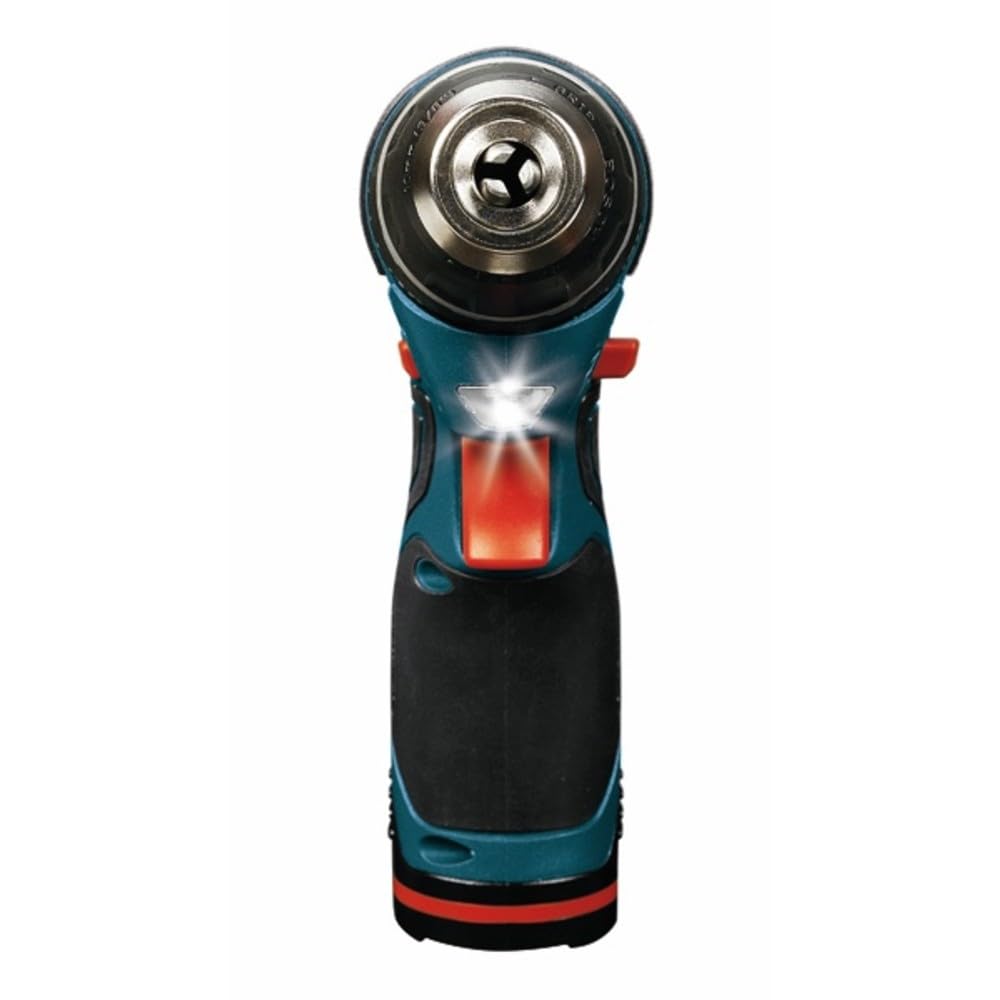 BOSCH Cordless Drill PS31-2A 12V Max 3/8 Inch Drill/Driver Kit with (2) 2 Ah Batteries and Charger, Variable Speed