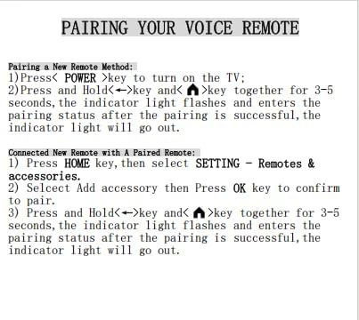 AieSHOP 4K 100024646 100026240, 4 Replacement Voice Remote Control for Onn Android TV FHD UHD Streaming Stick TV Box