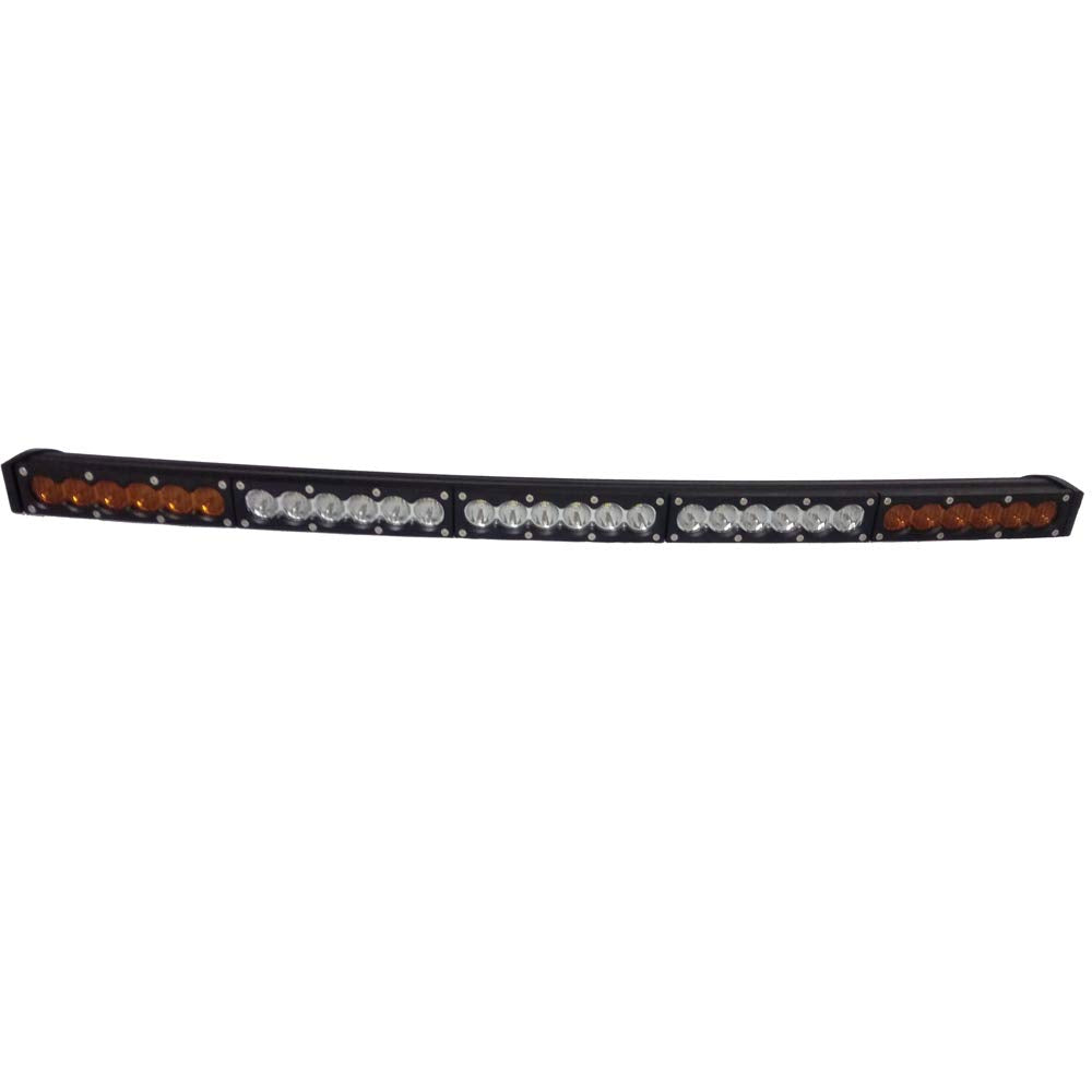AngelMa 44'' Dual Color Amber/White LED Light Bar Offroad stroboflash 210WOff Road for Car Boat UTV 4WD 4X4 Truck Tractor Raptor Off-Road Bumper Light Wiring Harness 3 Years Warranty