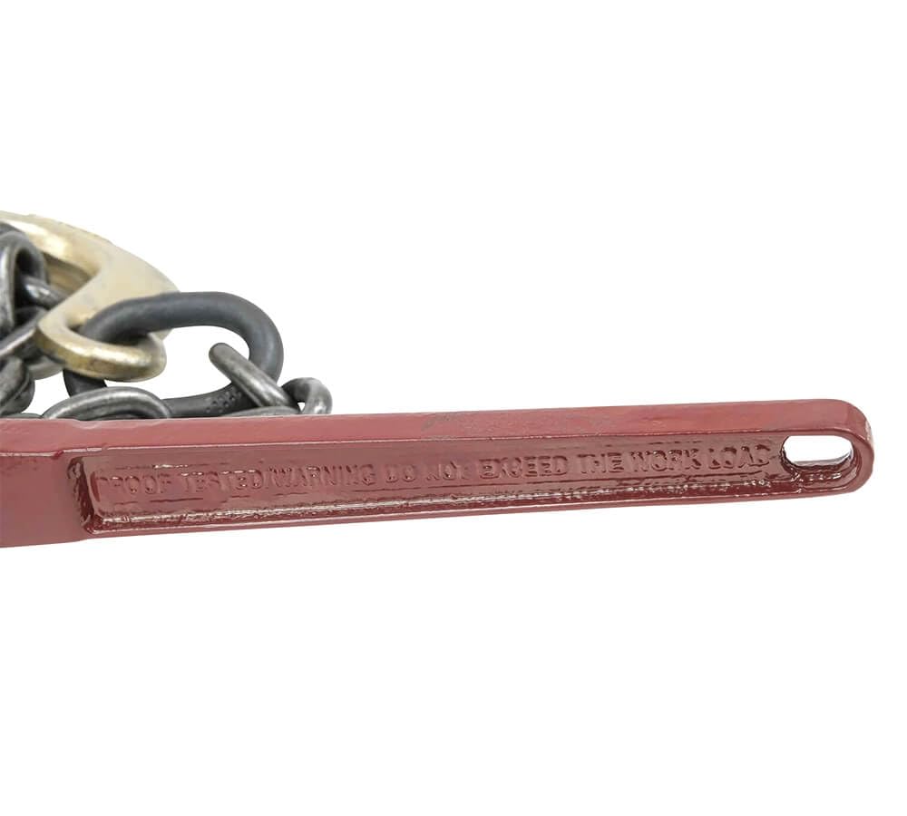 Mytee Products (2 Pack) Ratchet Pro Binder w/ 3/8" Grab & 1/2" Sling Hook, & 2' G8 Chain & 1/2" Sling Hook, 7100 WLL