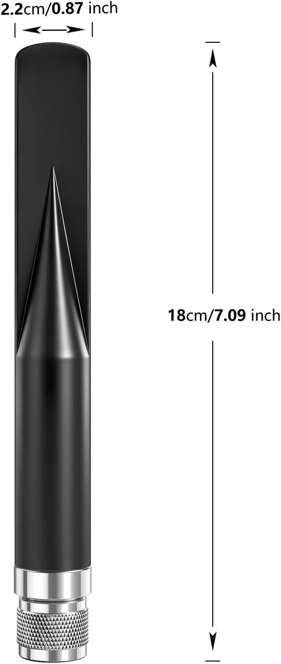 slinkdsco 2 Pack 5dBi 915MHz 802.11ah Omni Meshtastic Lora Antenna with N Male Connector for Meshtastic LoRa HaLow