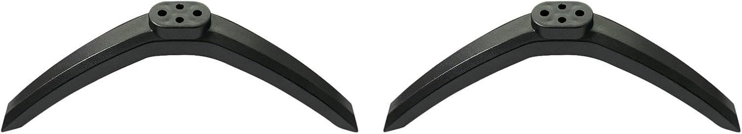 Moyeetings 2Pcs Set 43 Inch TV Feet Base Replacement Anti-Slip with Screws Easy Installation Lightweight TV Accessories