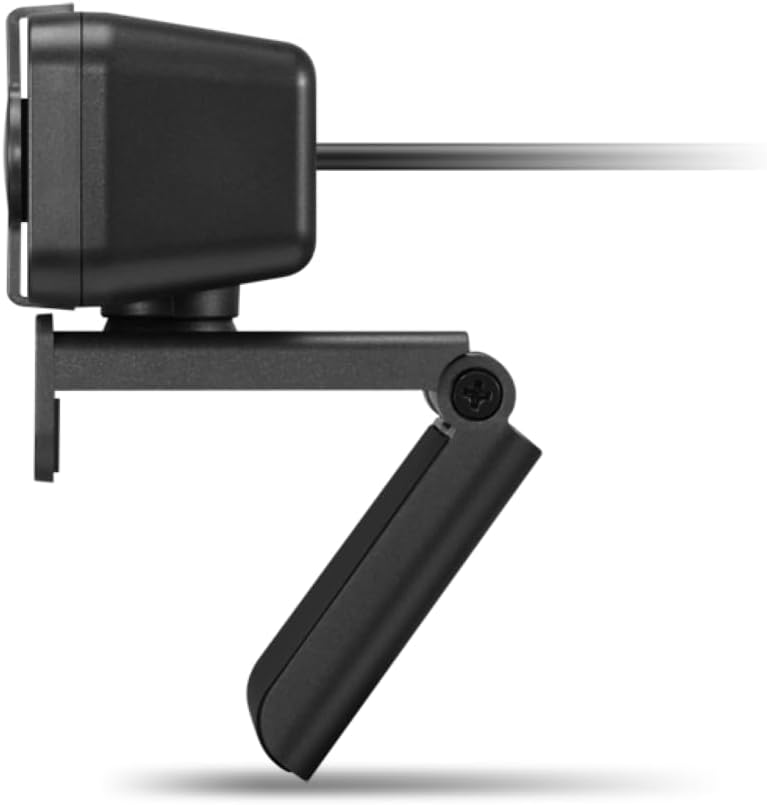 2, 1080p, 85 30 Lenovo Essential FHD Webcam Gen Full HD, Dual Microphones, Degree FOV, fps, USB-A Connection, Bulit