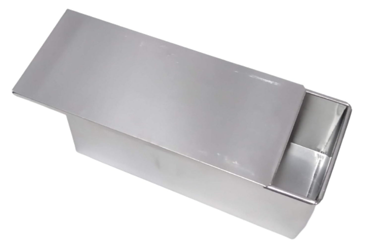 BAKERS PARDISE Loaf Pan with Tin Lid 1.1LB Dough Capacity Bread Loaf Pans Aluminium Bread Mold Baking Non-Stick Bread Container Toast Mold for Bakeware Ovenware - Kitchen & Bakery Use (9X3.75X3.5)