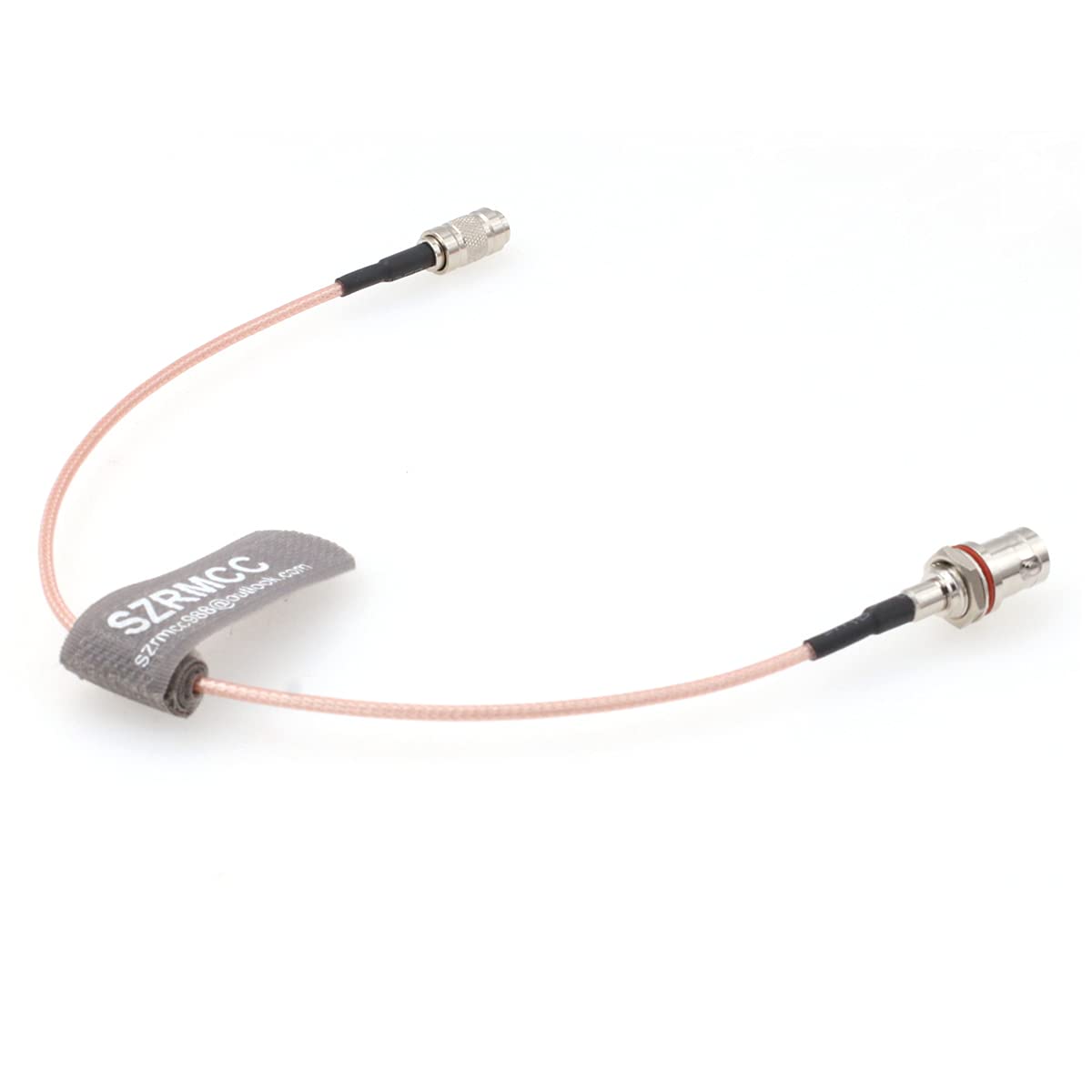 SZRMCC DIN1.0/2.3 RG179 75ohm 4K (1m/3.2ft) Male to BNC Female HD SDI Coaxial Cable for Video Camera Monitor Recorders