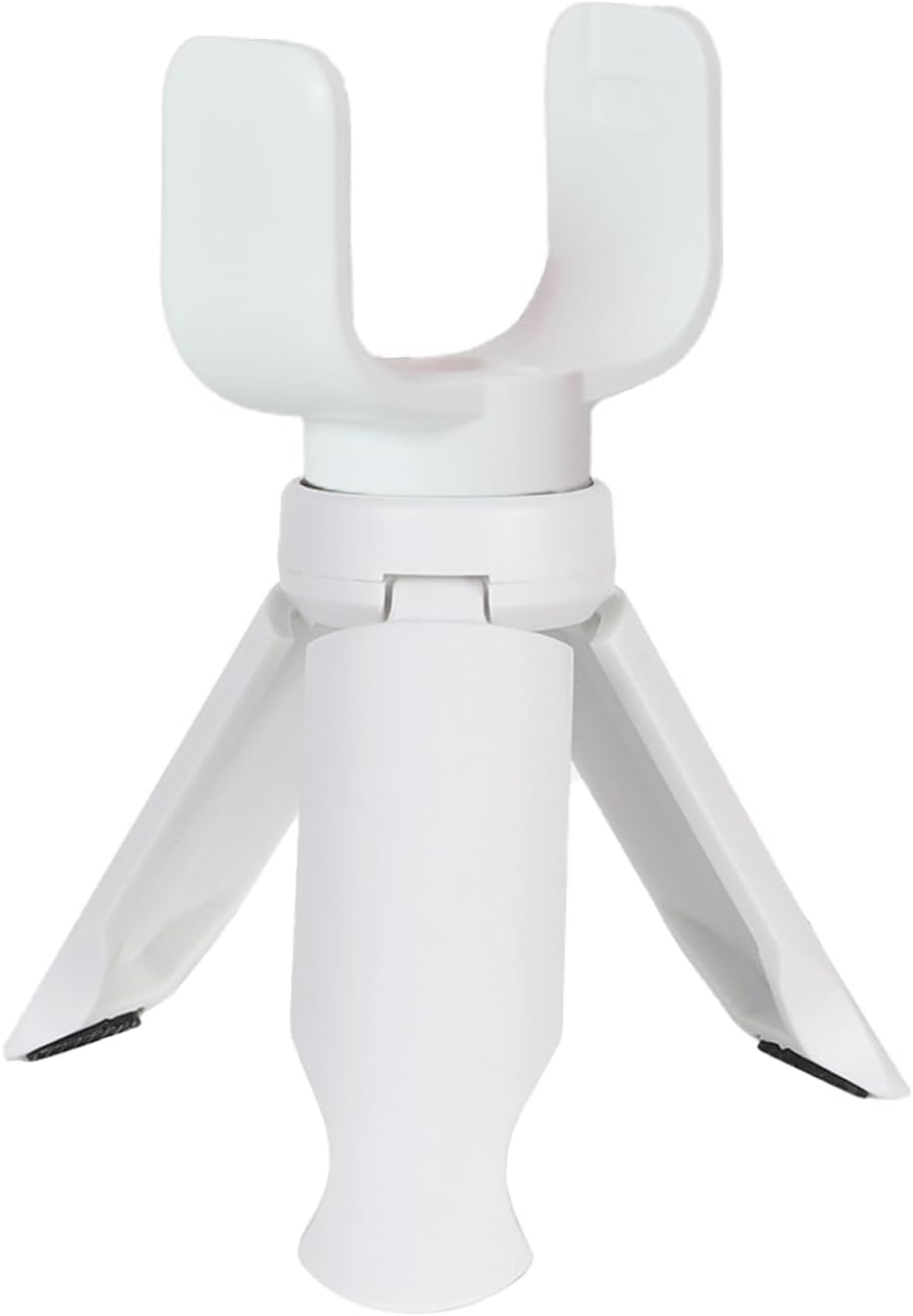 Generic 1080P 60fps LZYDD Webcam Clip with Mini Desk Tripod Mount for Logitech StreamCam HD Streaming Webcam (White)