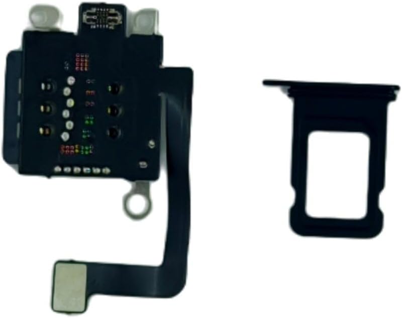 15 Dual Sim Reader and Sim Tray Compatible with iPhone Black