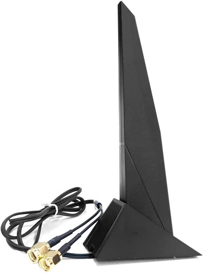 XLQJVPO 6 6E 2.4G/5G Z690 B460 B360 H610 H670 M13H M12 M11 2T2R 80cm/2.7ft) External WiFi Antenna Magnetic Base Antenna