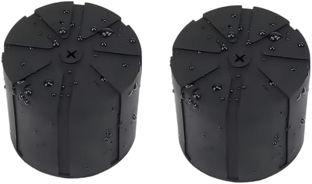 TONHOKJ 60120mm 99% (TH-002 2pcs) Universal Camera Lens Cap Cover - Fits DSLR Lenses, Element Proof, Lifetime Coverage