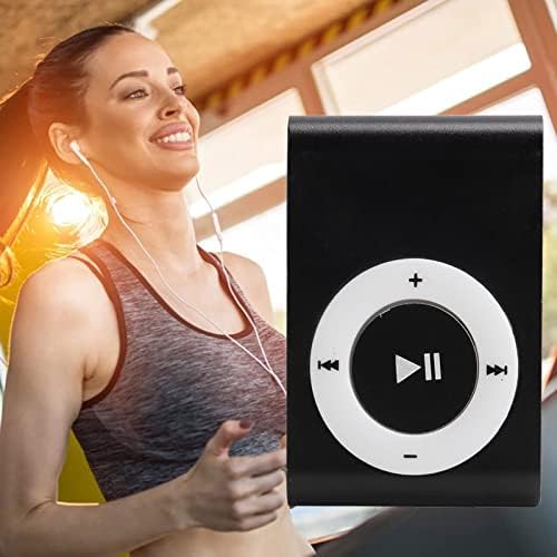 Zopsc-1 MP3 Portable BackClip Mini Player Music Player with Earphone and USB Cable,Lossless Sound Player Suitable
