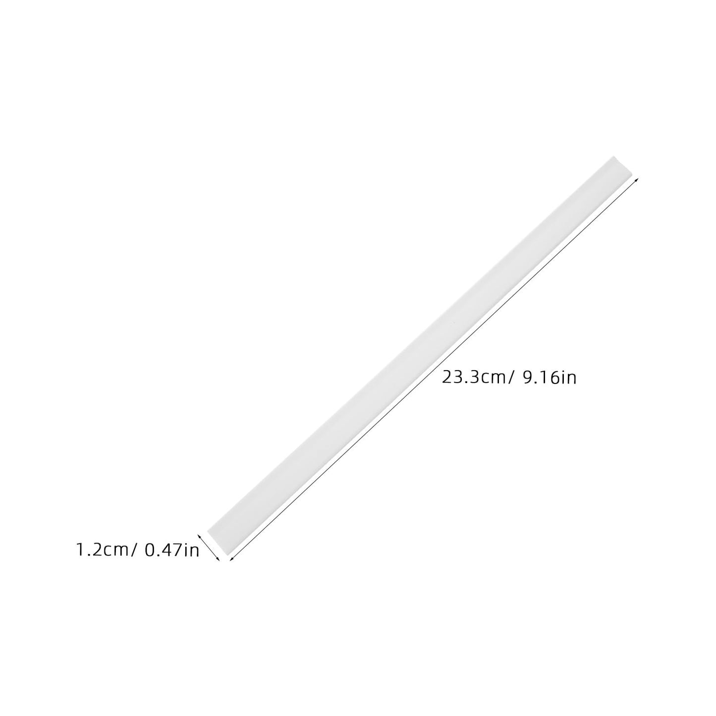 LALADEFIEE 10pcs Bread Knife Blade Sleeve, Safety Knife Sheath for Bread Cutter Protection, Convenient Storage Solution for Kitchen White