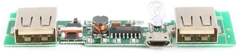 Rakstore 5V 2A 18650 USB Mobile Power Bank Charger Module Lithium Li-ion Battery Charging Board LED Indicator