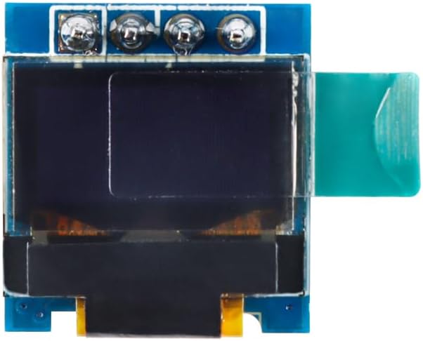 JESSINIE 2pcs 0.49" I2C 64x32 SSD1306 OLED Display Module, IIC White Screen, for DIY Projects