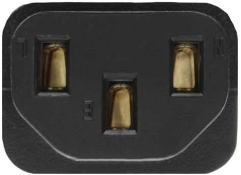 SF Cable 2.46ft 5-15P 320 C13-18 125V, 10A Standard Computer Power Cord NEMA to IEC AWG Replacement AC Power Cable