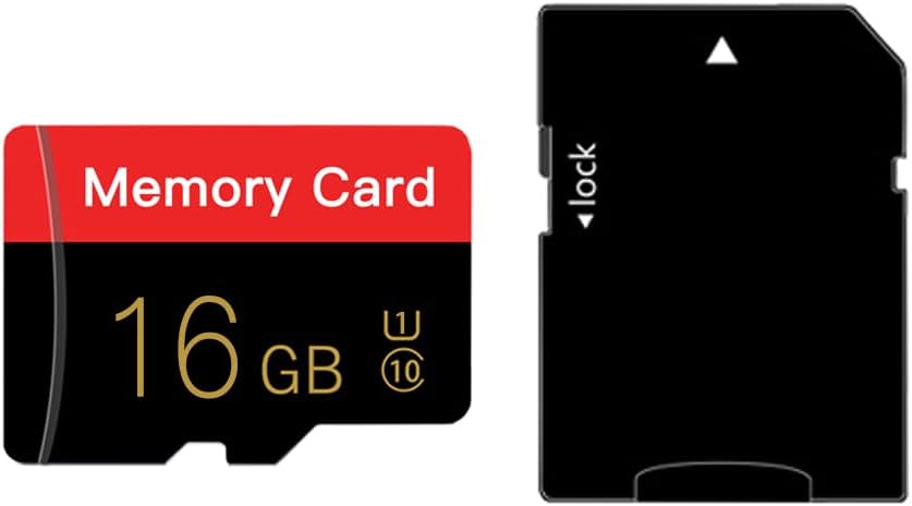 ESHAKHARE 16GB C10/U1/UHS-I/A1 16GB) Micro Memory Card with Adapter, TransFlash Card, TF Card for Camera, Smartphone