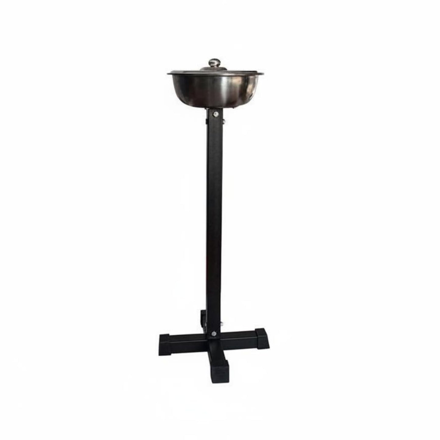 Jinhxofs Chalk Bowl Steel Stand Gym Chalk Stand Mess Reducing Fitness Equipment for Powerlifters