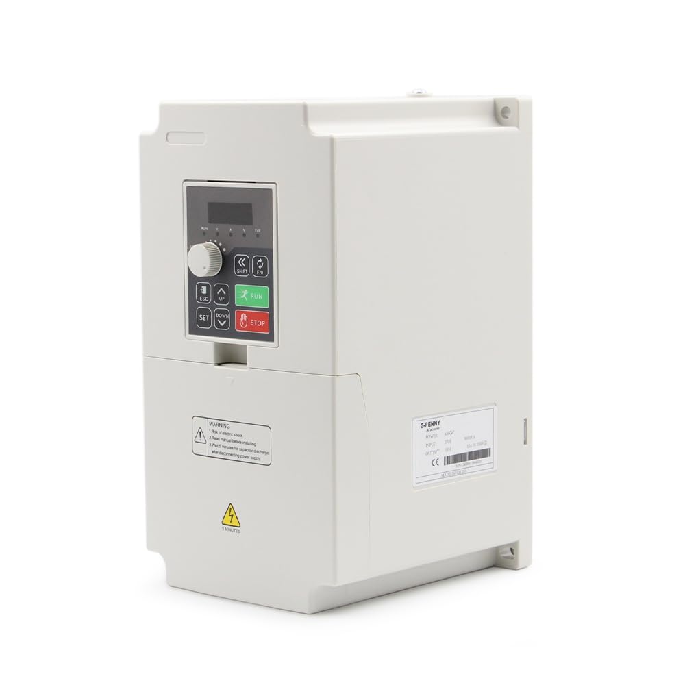 G-Penny 4.0KW H100 Model 220V Inverter VFD Variable Frequency Drive 0-1000Hz 3PH Output