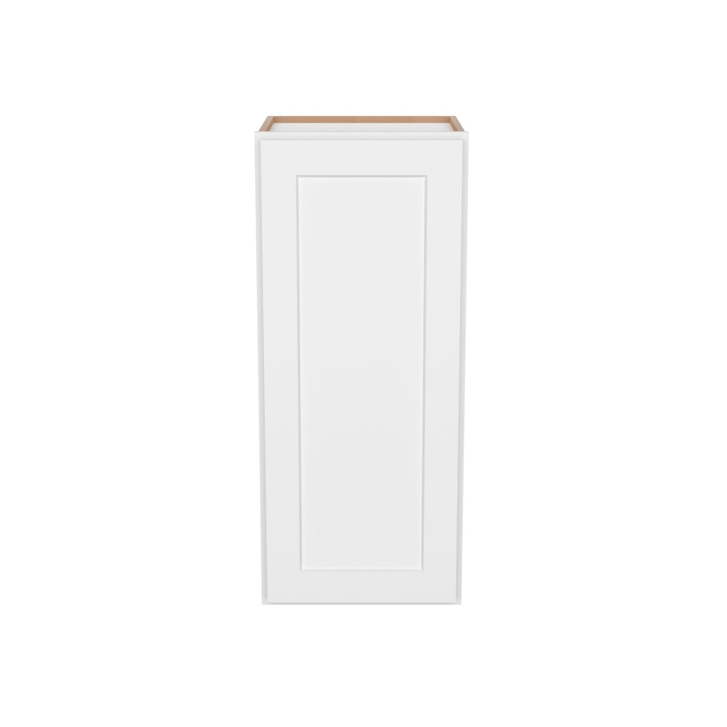 Furinno Shaker Wall Kitchen Cabinet 1-Door-2 Shelves, Ready to Assemble, 12 D x 15 W x 36 H, White