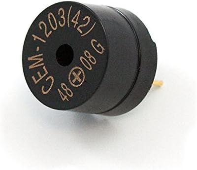 Electronics123.com, Inc. 12mm 2.048kHz Mini Speaker - PC Mount
