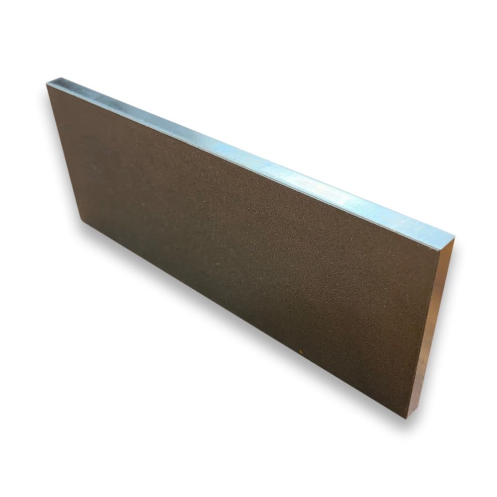 Rikon 82-3060 PRO CBN Bench Stone 8in x 3in 300 grit on one side and 600 grit on the other for high speed steel woodworking Wood Lathe tools