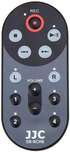 JJC SR-RCH6 RCH6 Wired Remote Controller for Zoom Handy Recorder Replace Zoom