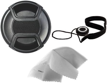 Digital Nc Pinch K100D (77mm) Lens Cap Center for Pentax + Lens Cap + Microfiber Cloth