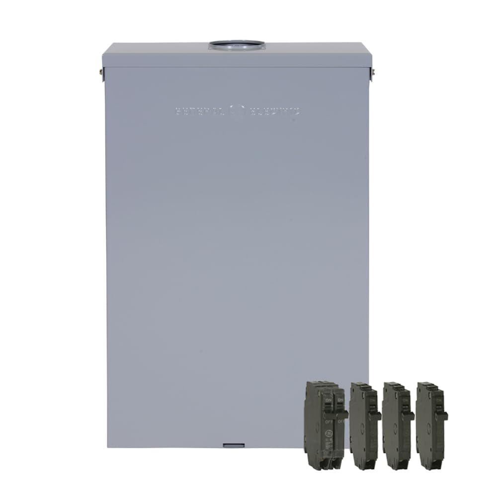 ABB TM1212RCUBK1 125A Main Breaker Outdoor Load Center • PowerMark Gold • 120/240V AC, 12-Space, 24-Circuit, 22 kAIC • Copper Bus • Includes 3X 20A SP & 1x 30A DP Breakers • NEMA 3R Surface Mount