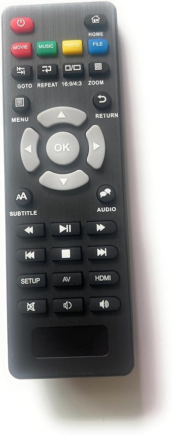 acemax 4K G4 G3 Media Player Optional Remote Control Replacement Remote Control Compatible with MICCA Media Player