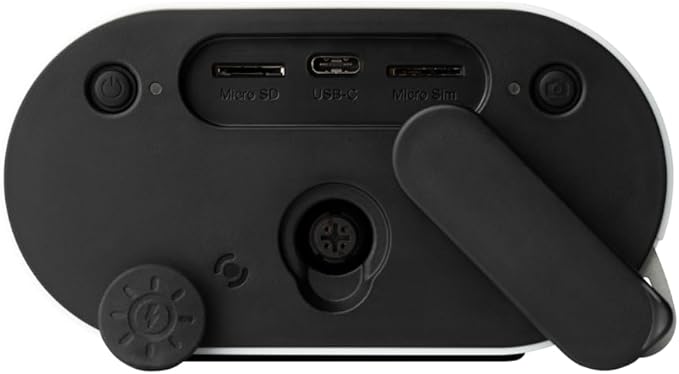 Enlaps Tikee mini+ - 12MP 4K Autonomous Timelapse Smart Camera, 120° Wide Angle, 4G/LTE WiFi, Remote Monitoring, IP66, Ideal for Renovation, Indoor & Outdoor, Waterproof Connector