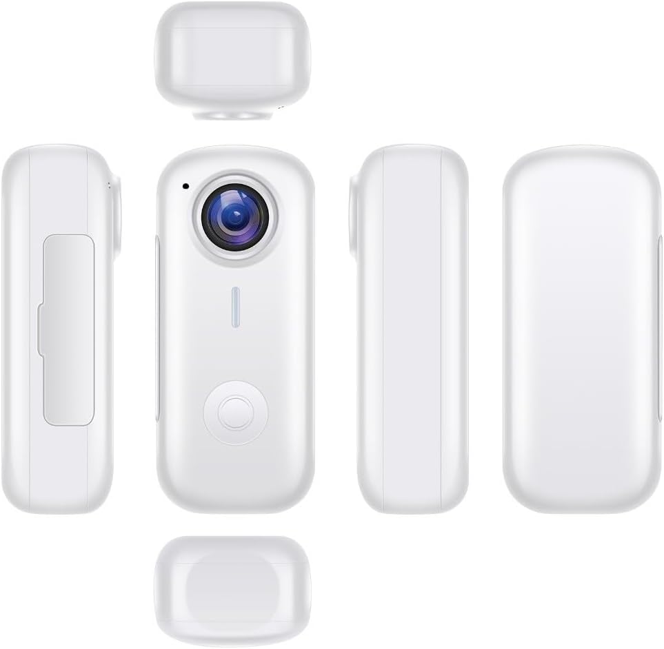 Startbuymore 2K Magnetic Action Camera With Loop Recording, Motion Detection, And Expandable Storage, Compact Size