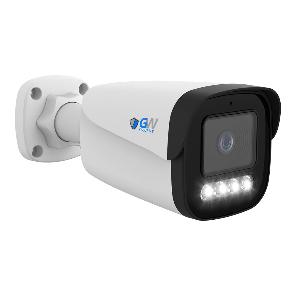 GW Security UltraHD 4K Face Recognition Two-Way Audio 32 Channel Security Camera System with 32 x 8MP Real-Time Full Color Night Vision Outdoor & Indoor AI PoE Bullet Cameras, NDAA & TAA Compliant
