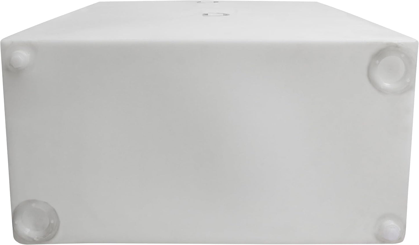 Ameri-Kart 57 Gallon RV Fresh Water Tank, Potable Water Storage Tank for Drinking, Cooking, Cleaning, Showering, for Campers, Trailers, Motorhomes, RVs, Cube Shape, 43" x 25" x 13" (WT-5553)