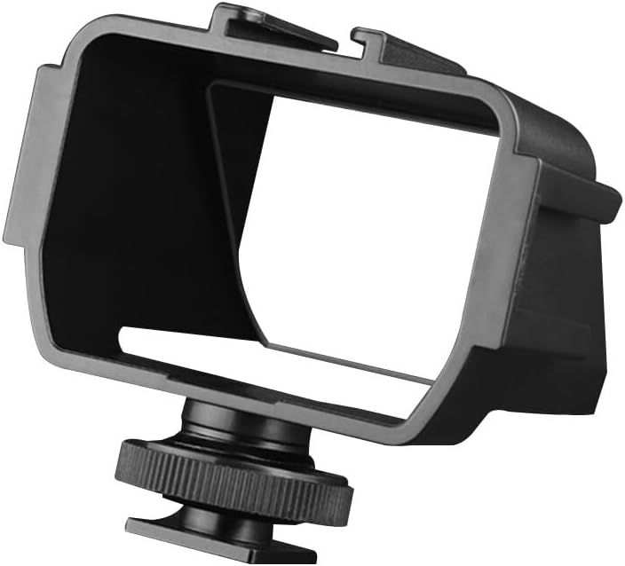 3 A6500/6300 XT2/3/20/30 Plastic Camera Selfie Vlog Flip Up Mirror Screen Cold Shoe Mounts Compatible with Sony
