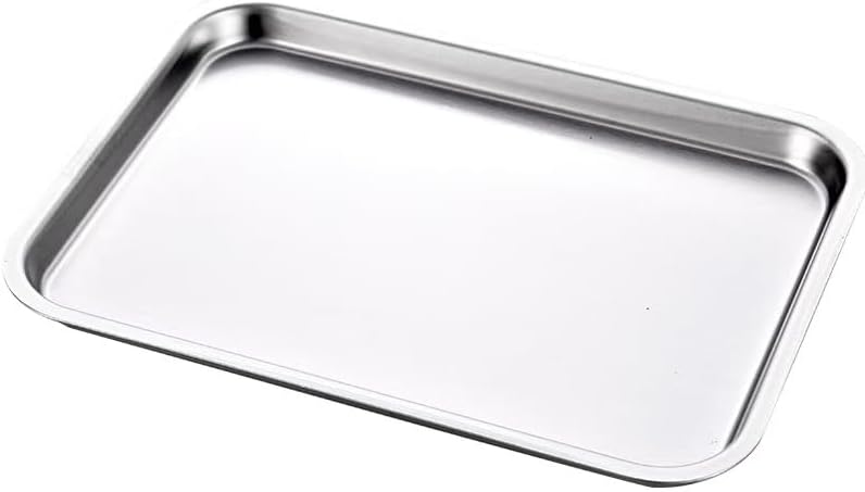 Skiennix Aluminum Alloy Baking Sheet Pan Set - 18" x 13" | Durable Cookie & Roasting Pans (2-Pack)