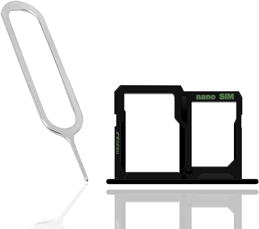 AceSoft K450 Replacement Easy to Install Portable SIM and Memory Card Tray Holder w/SIM Card Ejection Pin Compatible