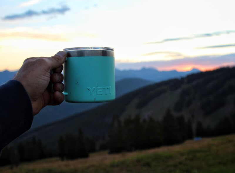 YETI Rambler 14 oz Mug - Vacuum Insulated Stainless Steel with MagSlider Lid | Durable & Stylish