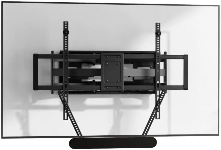 ynVISION.DESIGN TV Mount Bracket Compatible with Sonos Ray Soundbar - Mount Directly Underneath Existing tv (TV Wall