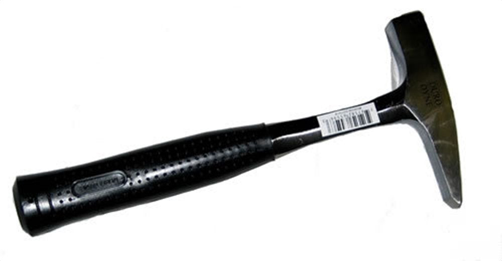 Duro Dyne 838396 Steel Tinner's Hammer 18 Oz with Rubber Grip Handle