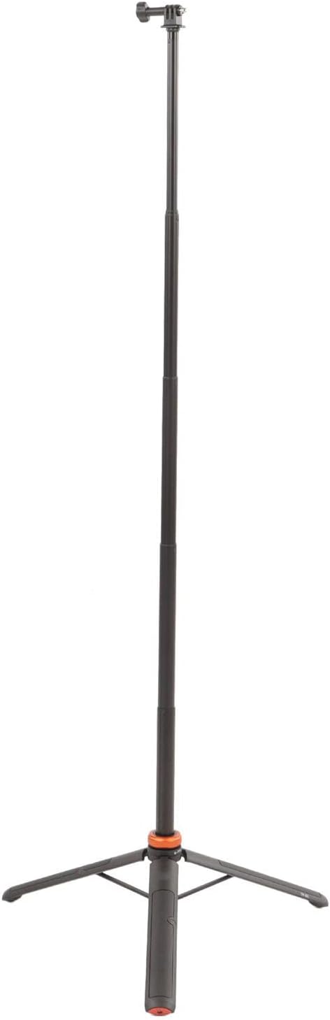 EVTSCAN Multifunctional Action Camera Stand with Adapter Retractable Tripod Foldable Selfie Stick