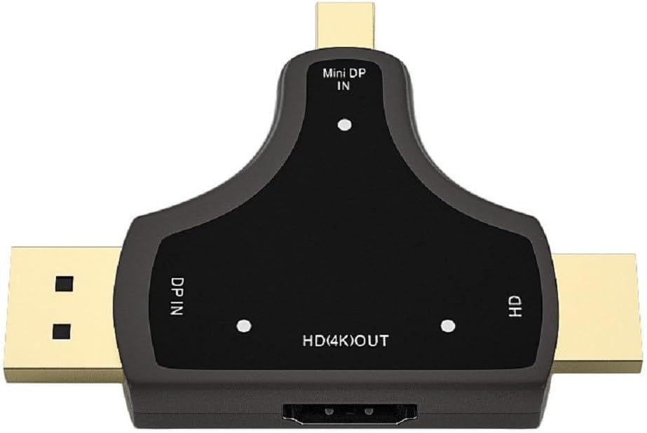 suckoo 3 1 4K30HZ 1920@1080P Replacement DP HDMI Mini Displayport to HDMI Cable Converter in Compatible Mac Laptop Host