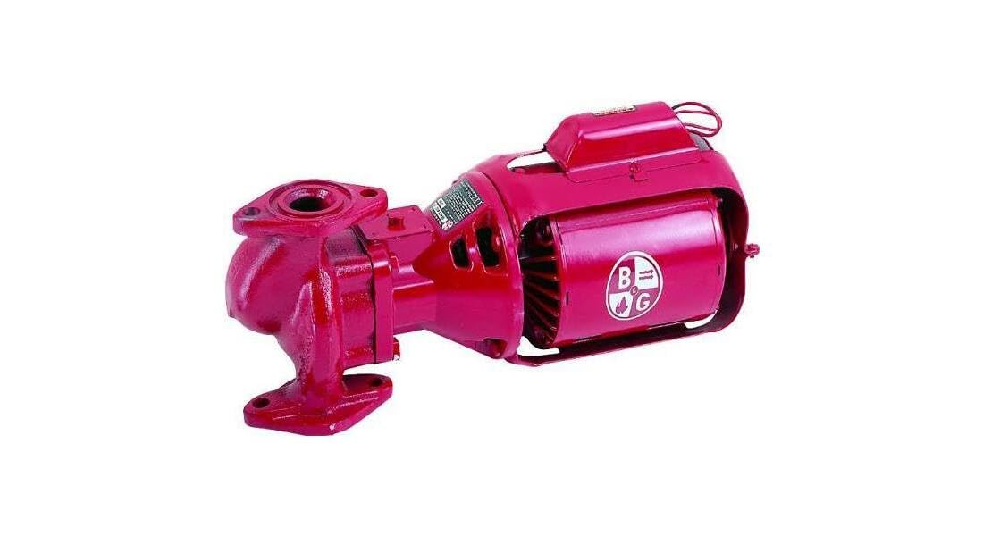 BELL & GOSSETT 106189 Bell & Gossett Series 100Nfi Iron Body Circulator Pump