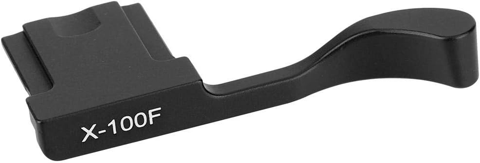 X-100F X-A5 Thumbs Up Grip, Aluminum Alloy Hot Shoe Thumb Up Hand Grip for Mirrorless Camera(Black)