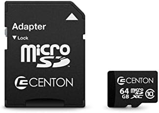 Centon S1-Msdxc10-64Gtaa 64Gb 10 Electronics Electronics Taa-Compliant Micro Sdxc Class Flash Card