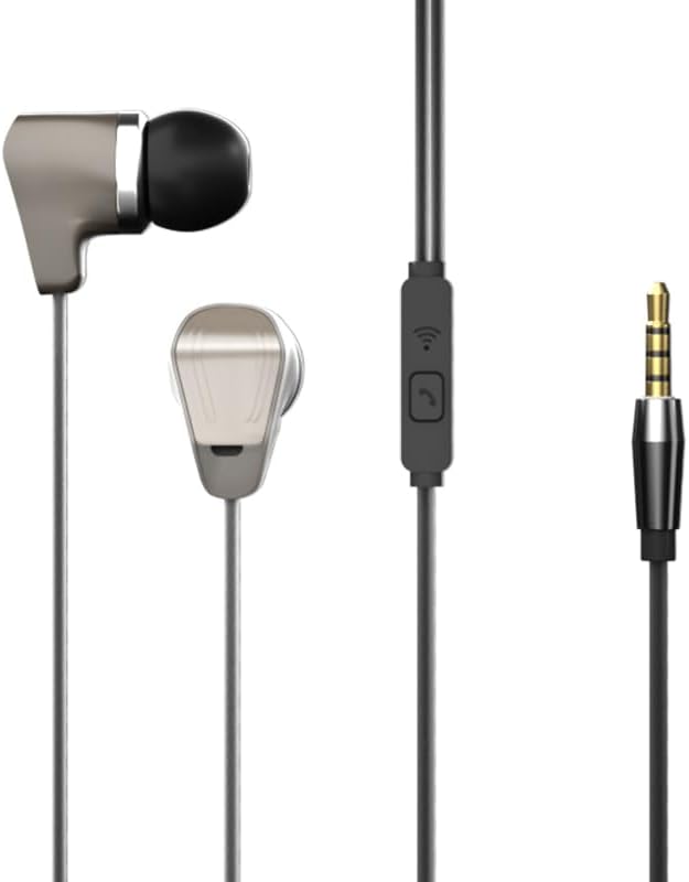 Generic 10mm Wired in-Ear Earbuds with Microphone, Stereo Sound, Bass Driver, Noise Isolating Earphones with Volume