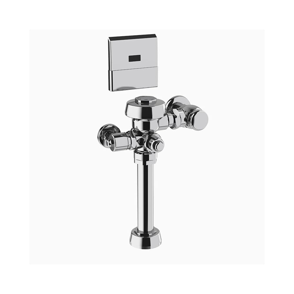 Sloan Royal 111 ESS Exposed Sensor Hardwired Water Closet Flushometer, 1.6 GPF Flush Valve - Self-Adaptive Infrared Sensor w/True Mechanical Override, Single Flush, Fixture Top Spud, 3450065