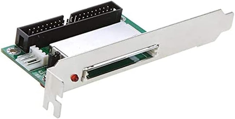 SaiDian 1Pcs 40-Pin 3.5 CF to IDE Adapter CF Compact Flash Card to Converter with PCI Bracket