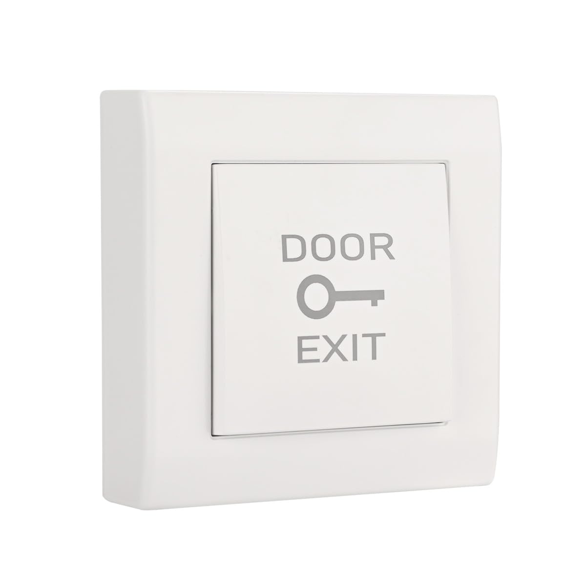 Door Access Control System IP67 Waterproof RFID Fingerprint Keypad Exit Button Doorbell Buzzer 600lb Magnetic Lock Kit
