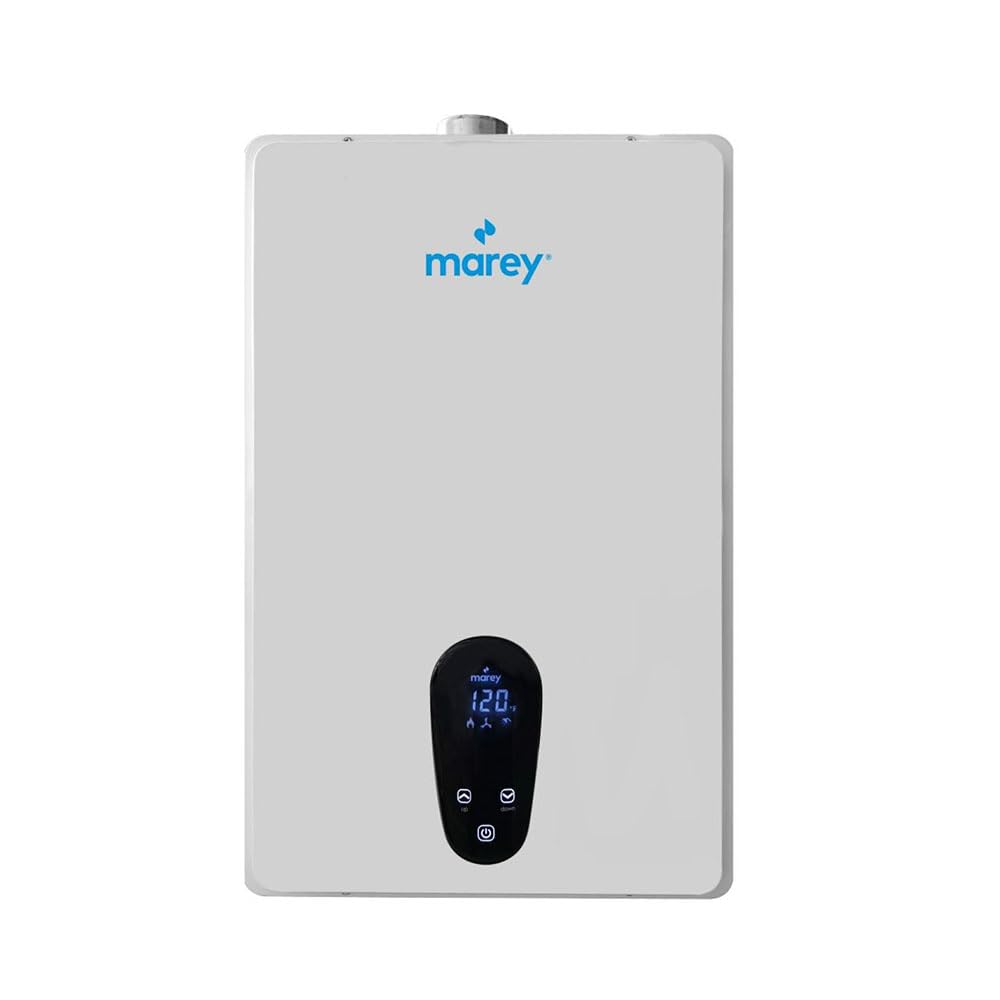 Marey Tankless Water Heater Gas, 7.5 GPM, 170,000 BTU, Liquid Propane, CSA Certified, Indoor
