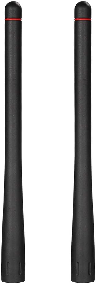 BINGFU 136-174MHz 2-Pack HX210 HX870 HX890 HX300 HX380 HX40 HX280 HX290 HX370 Handheld Marine VHF Radio Antenna Rubber
